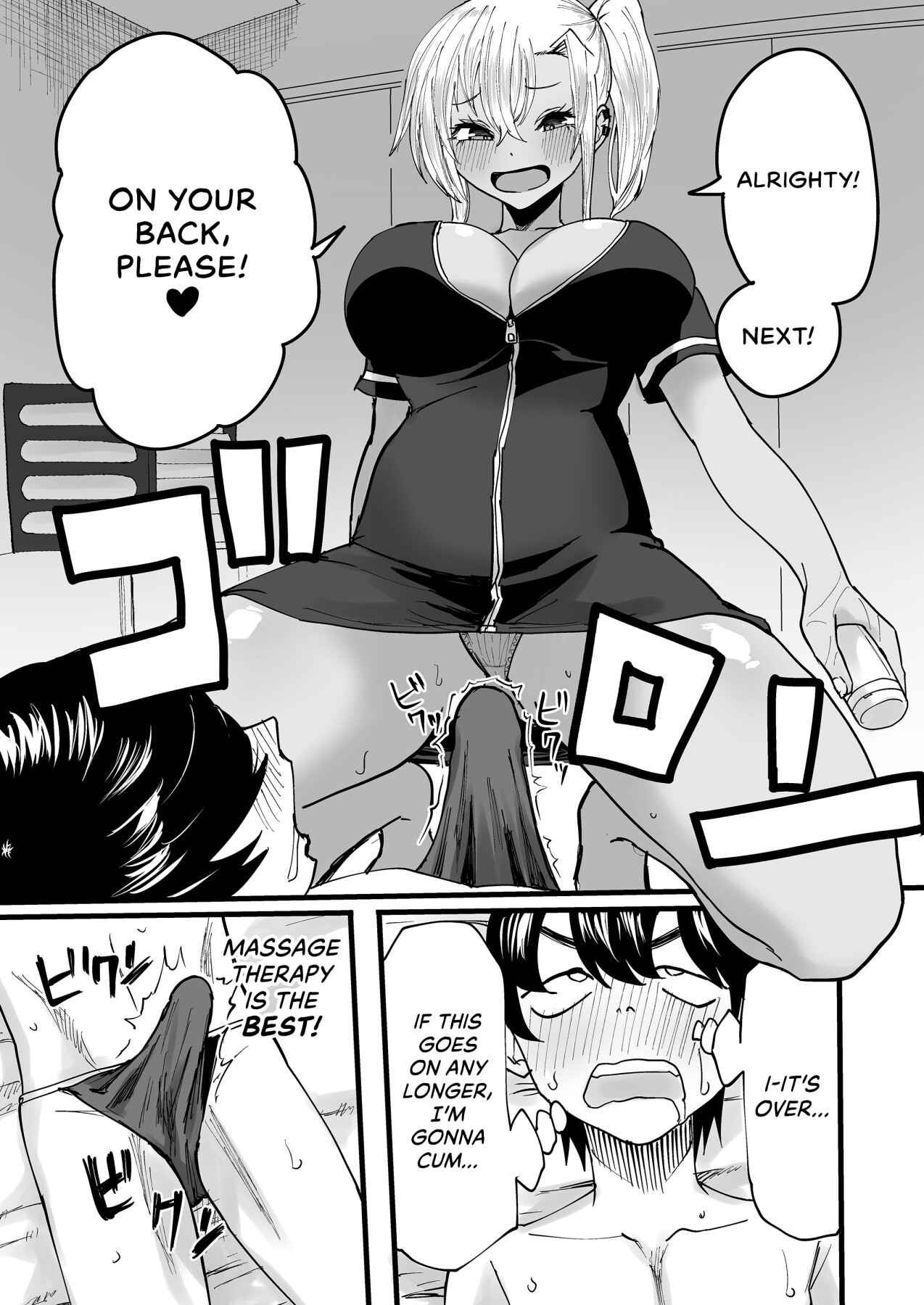 Hentai Manga Comic-Happy Endings with a Tanned Gyaru Massage Therapist-Read-20